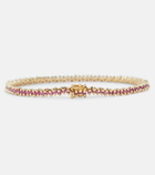 Suzanne Kalan - 18kt yellow gold bracelet with sapphires