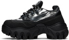 Rombaut Black & Silver Boccaccio II Asfalto Sneakers