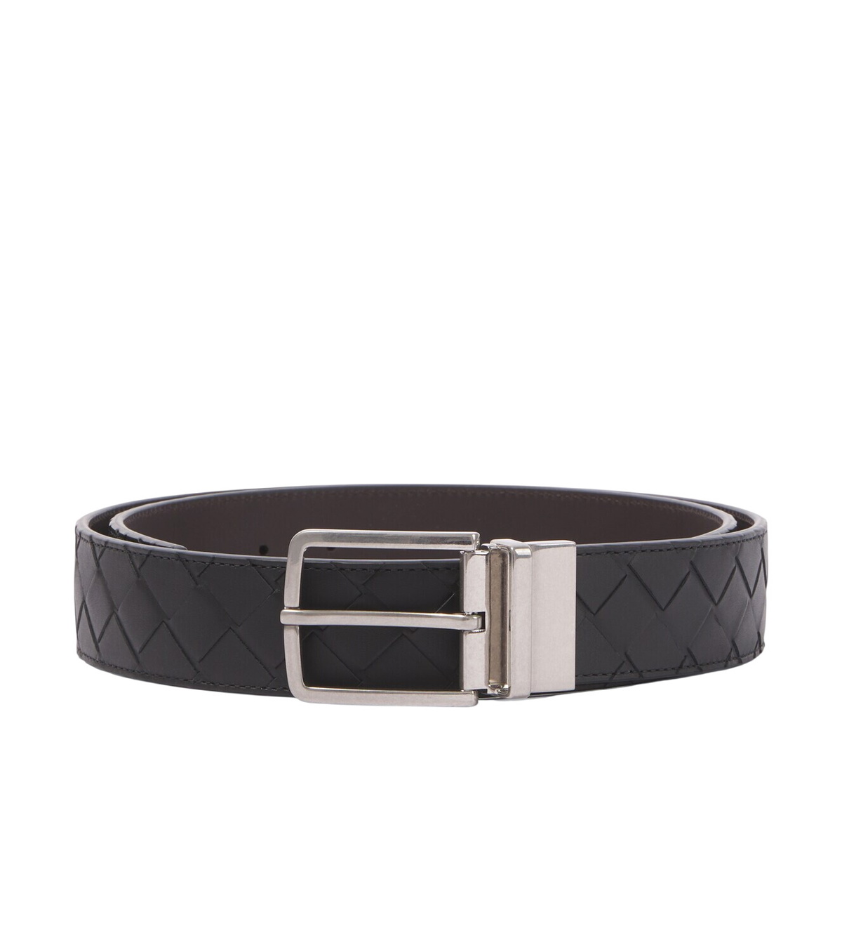 Bottega Veneta - Triangle buckle leather belt Bottega Veneta