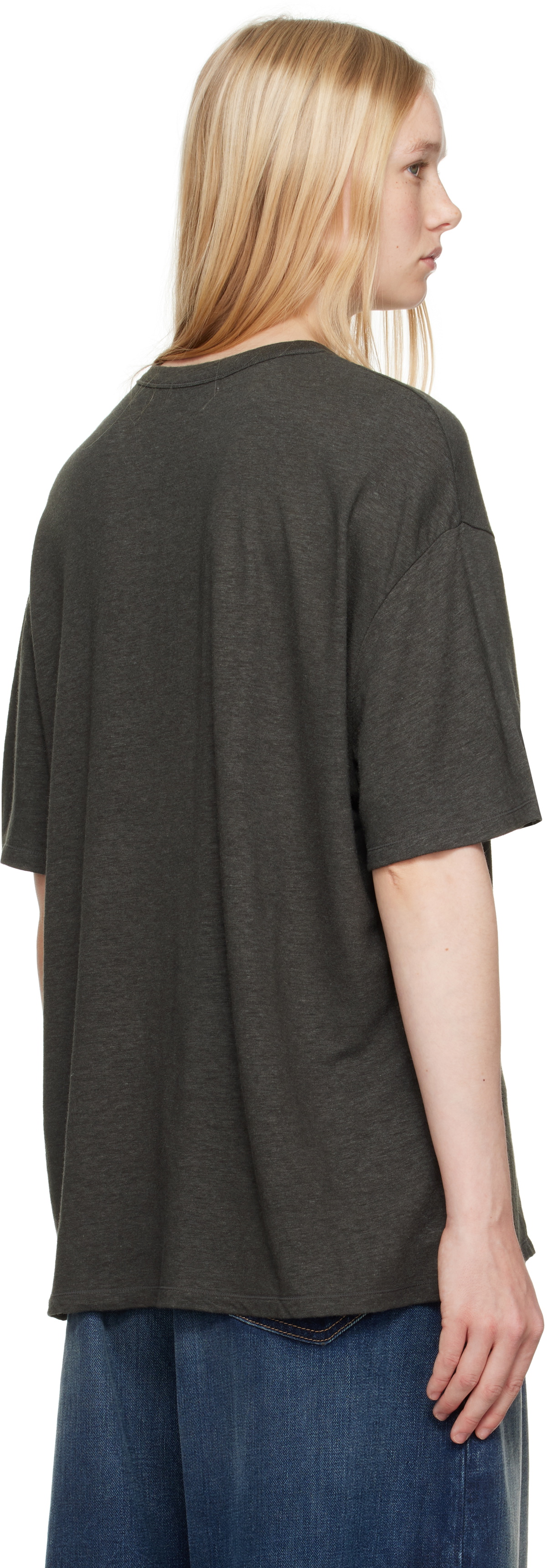 OPEN YY Gray 'Pet Club' T-shirt OPEN YY