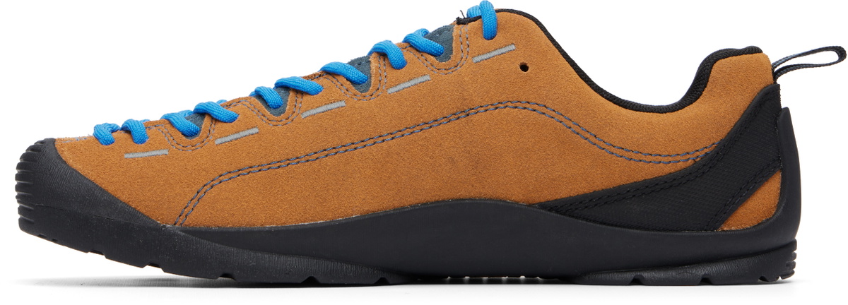 KEEN Tan & Blue Jasper Suede Sneakers