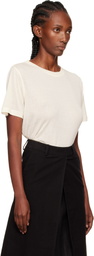 GIA STUDIOS Off-White Camille T-shirt