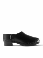 Enfants Riches Déprimés - Studded Leather Clogs - Black