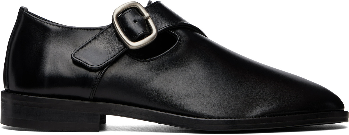 HEREU Black Cintre Monkstraps