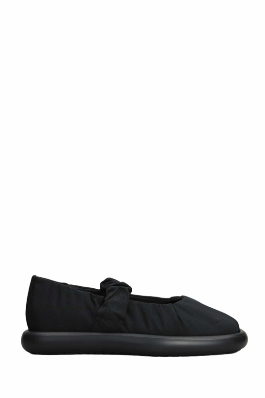 Photo: Camper Onda Ballet Flats In Black Nylon