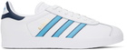 adidas Originals White Gazelle Sneakers