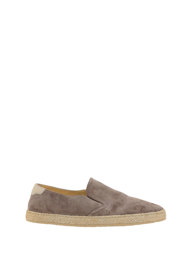 Photo: Brunello Cucinelli Leather Espadrilles