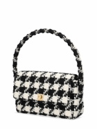 ANINE BING - Nico Houndstooth Shoulder Bag