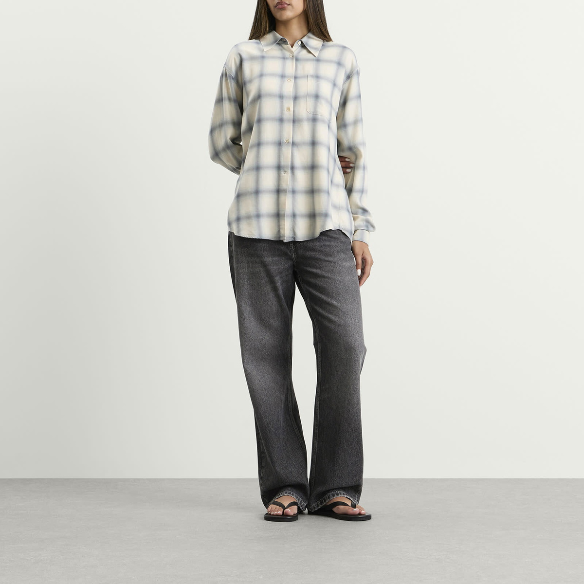 Won Hundred Women's Baggy 90s Jeans in Vista Grey