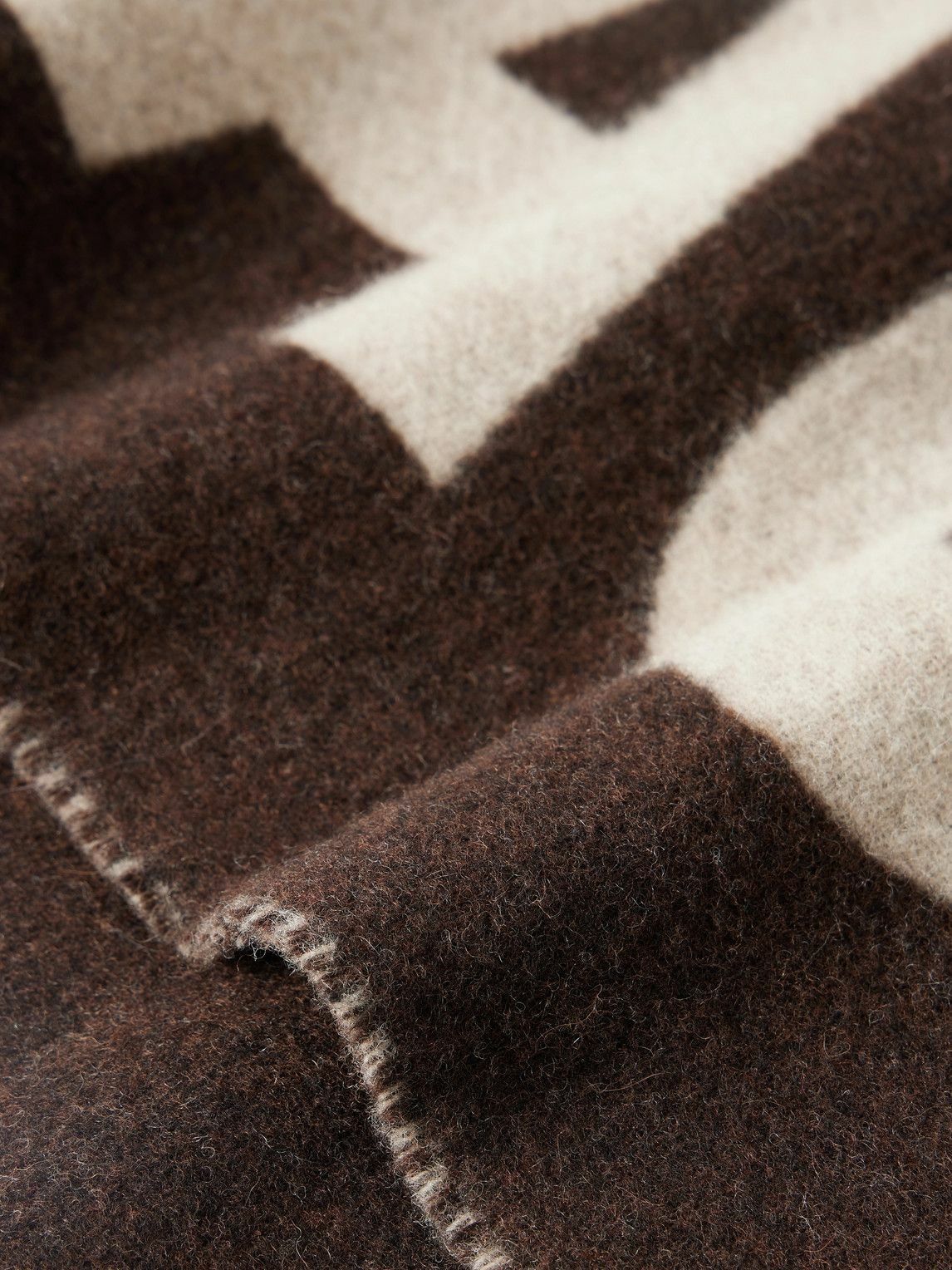 Jacquemus - Logo-Print Fringed Wool Scarf