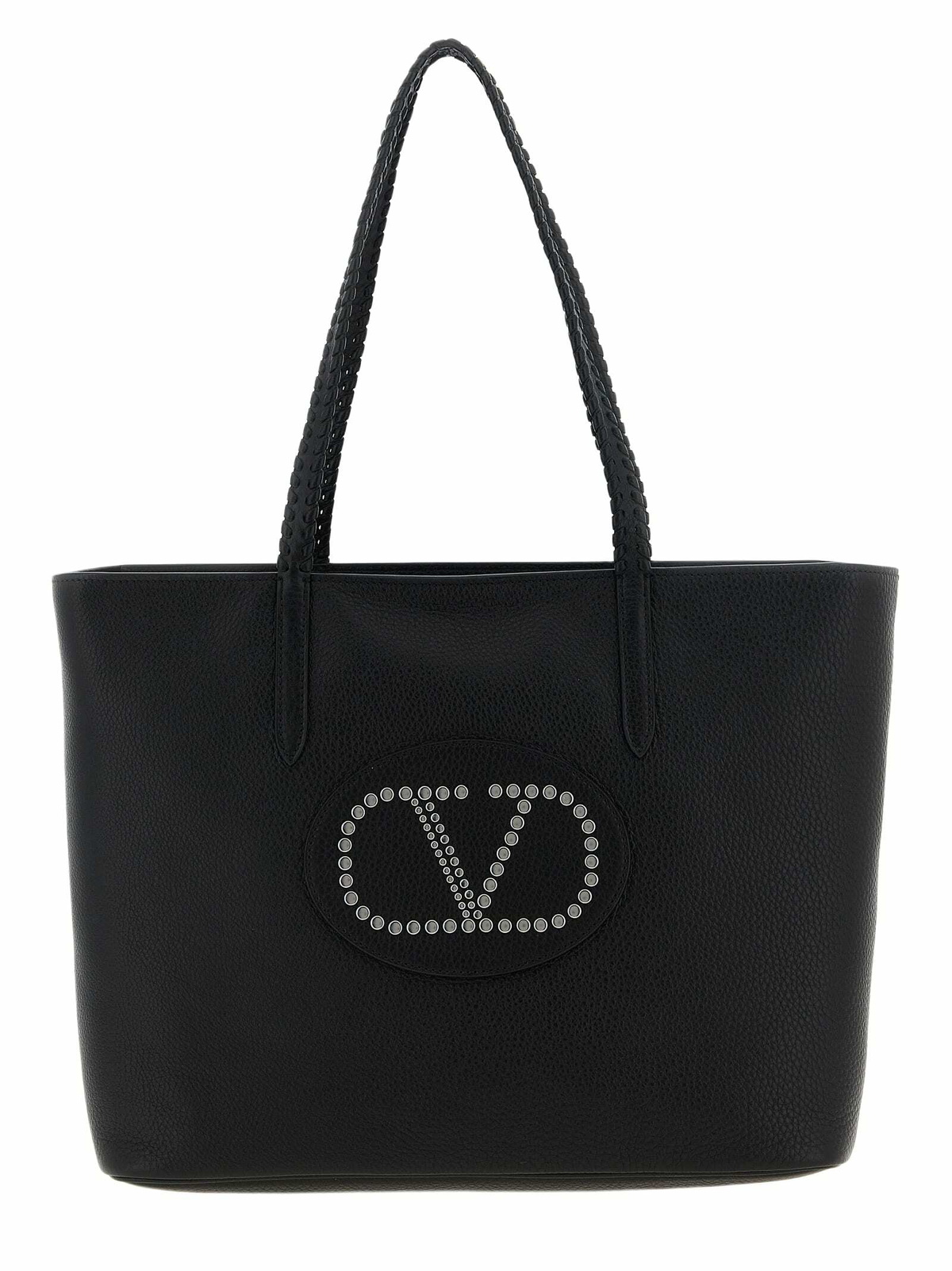 トートバッグ VALENTINO LE TROISIEME RUBBER TOTE BAG Valentino Garavani Le Troisième Tote Bag | Black | FARFETCH