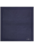 Polo Ralph Lauren Printed Silk Bandana - Navy - One Size