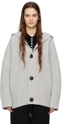 Trunk Project Gray Hooded Cardigan