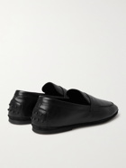TOD'S - Suede Driving Shoes - Black - 6