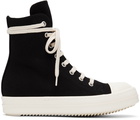 Rick Owens Drkshdw Black Ramones High Sneakers