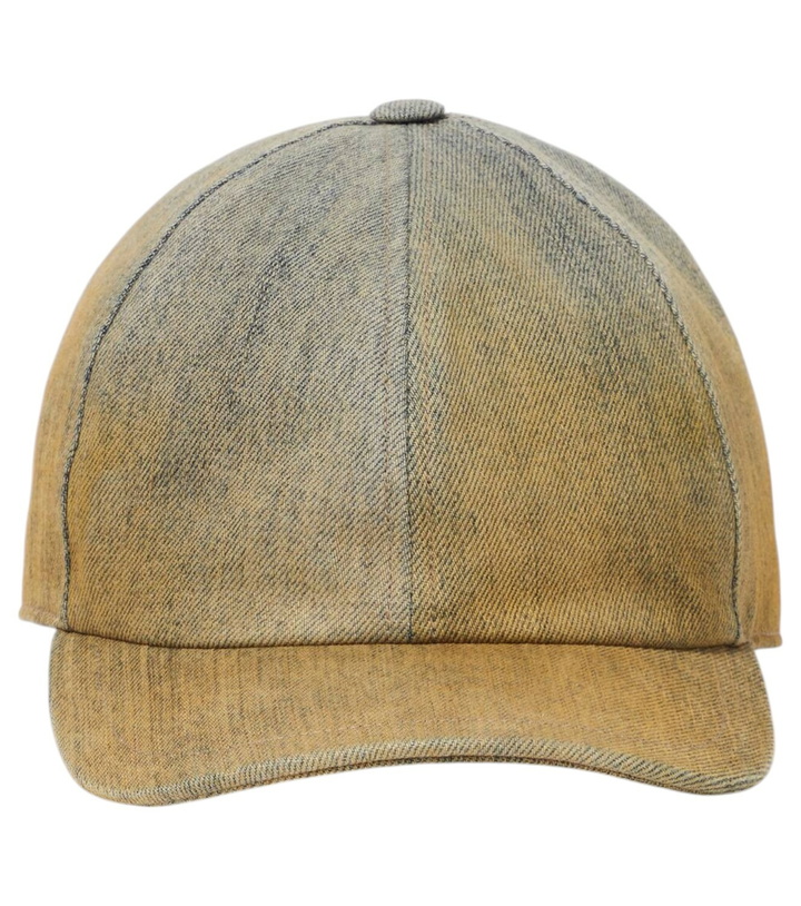 Photo: DRKSHDW by Rick Owens Denim baseball cap
