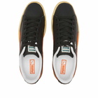 Puma Men's Clyde Vintage Sneakers in Puma Black/Rickie Orange