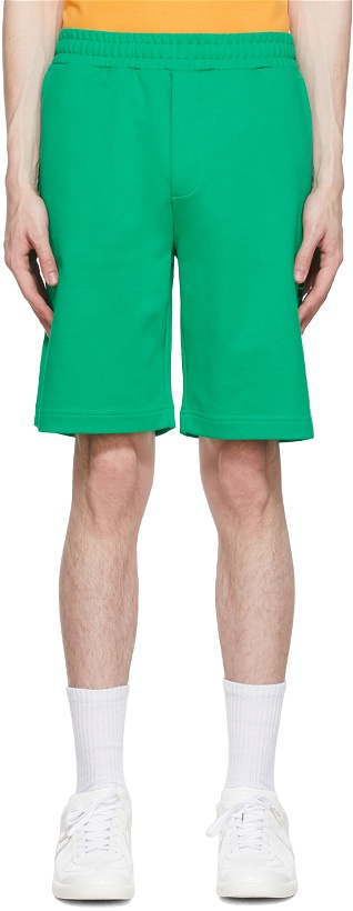Photo: Helmut Lang Green Cotton Shorts