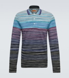 Missoni - Striped cotton piqué polo sweater