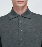 Tom Ford - Wool long-sleeved polo shirt