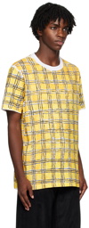 Marni Yellow Check T-Shirt