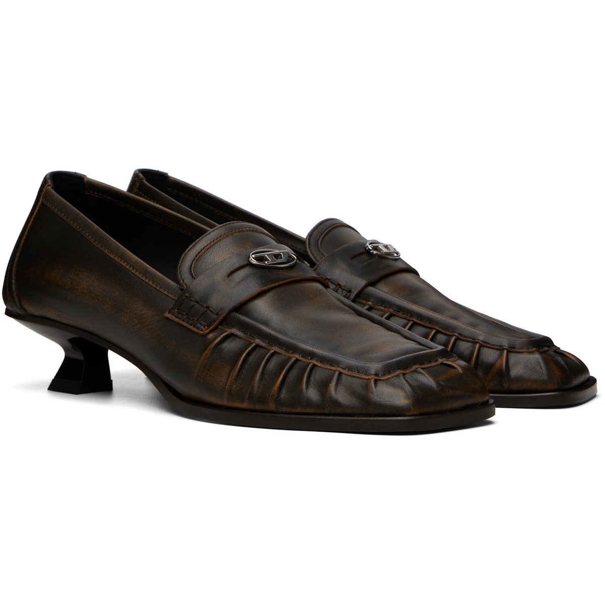 Diesel Brown D-Amber Moc 30 Heels