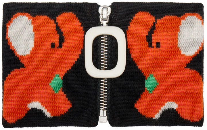 Photo: JW Anderson Black Intarsia Neck Warmer