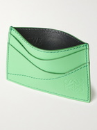 Loewe - Logo-Debossed Leather Cardholder