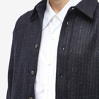 A Kind of Guise Men's Dullu Overshirt in Midnight Check