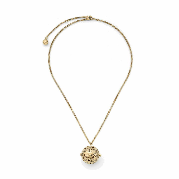 Photo: Jimmy Choo Lace Sphere Pendant Necklace