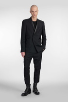 Sapio N 7 Pants In Black Wool