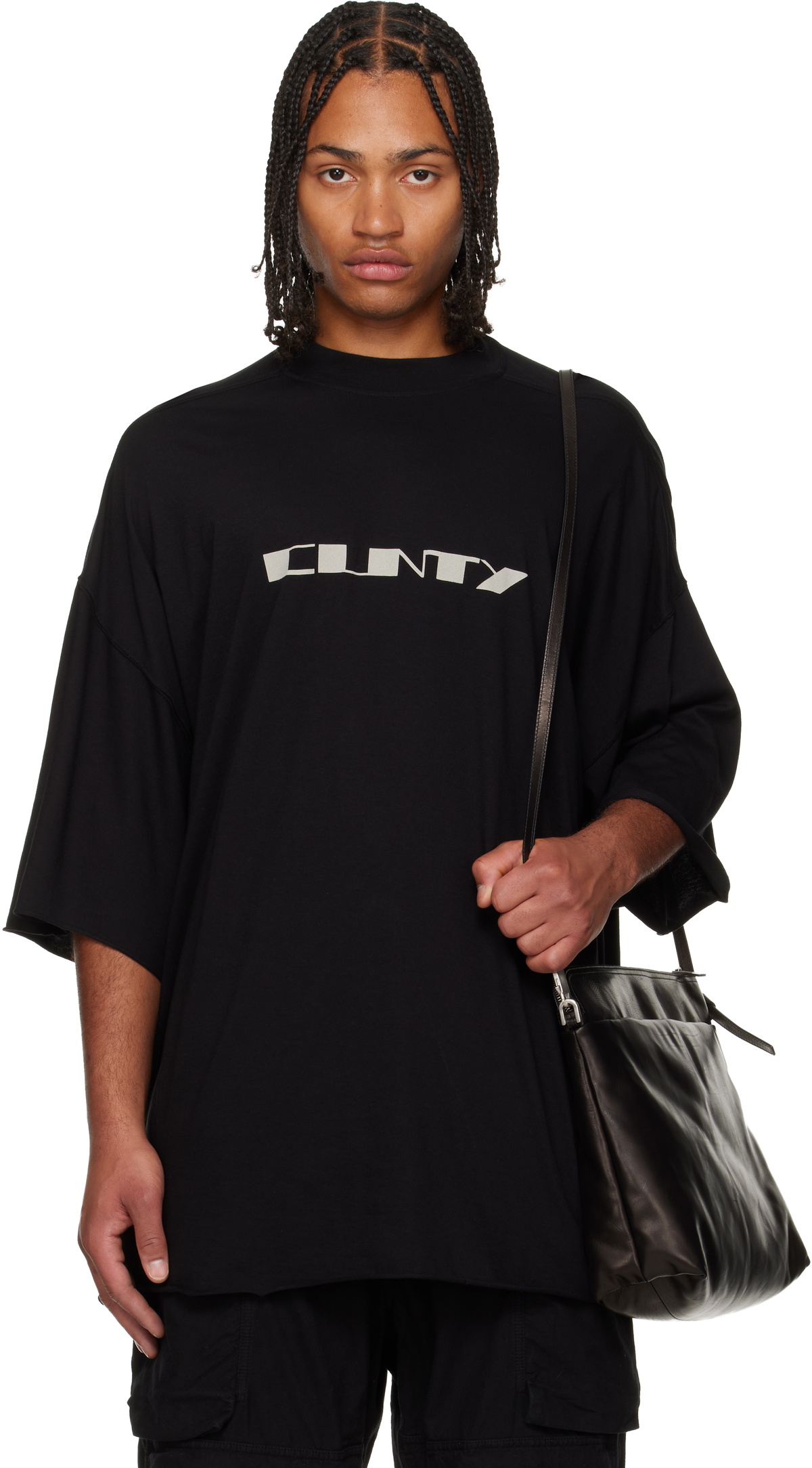 Rick Owens DRKSHDW Black Concordians Tommy T-shirt Rick Owens Drkshdw