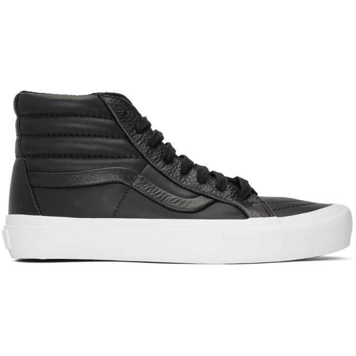Photo: Vans Black Stitch and Turn Sk8-Hi Reissue ST Sneakers 