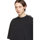 Balenciaga Black Logo Tab T-Shirt