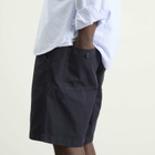 Norse Projects Men's Kvitfell Relaxed Twill Shorts in Dark Navy