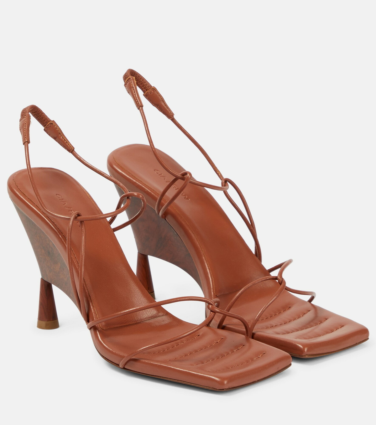 Gia Borghini - Gia/Rhw Rosie 19 leather sandals