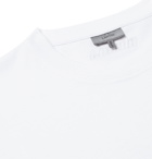 Lanvin - Oversized Printed Cotton-Jersey T-Shirt - Men - White