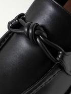 Bottega Veneta - Astaire Knot-Detailed Leather Loafers - Black