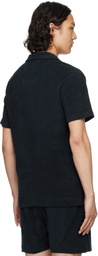 OAS Navy Terry Polo