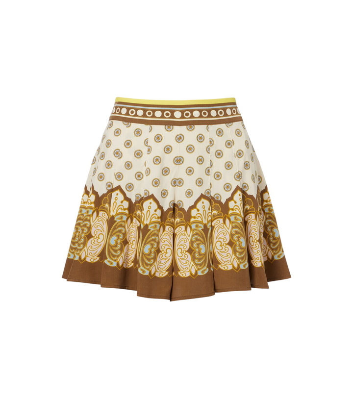 Photo: La DoubleJ Club printed voile skort