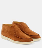 Loro Piana Suede ankle boots