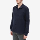 YMC Men's Double Cloth Curtis Shirt in Navy