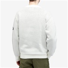 Heresy Men's Wizard Crew Knitted Jumper in Off White