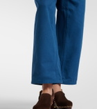 Chloé Cropped barrel-leg pants
