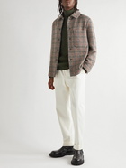 Barena - Houndstooth Virgin Wool Shirt Jacket - Neutrals