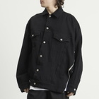Comme des Garçons Men's Denim Jacket in Black