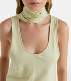 Aya Muse Olena scarf-detail top