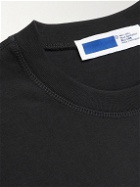 AFFIX - Logo-Print Organic Cotton-Jersey T-Shirt - Black