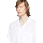 Boss White Linen Shirt