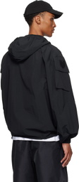 Umbro Black Tactical Windbreaker Jacket